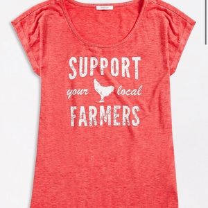Support Your Local Farmer Graphic Tee